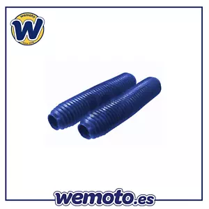 Fuelles horquilla delantera azúl moto Kawasaki KX125 KX250 - Imagen 1 de 1