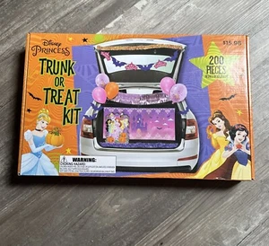 Disney PRINCESS Trunk or Treat Halloween Party 200 Piece Decorating Kit Pink NEW - Picture 1 of 1
