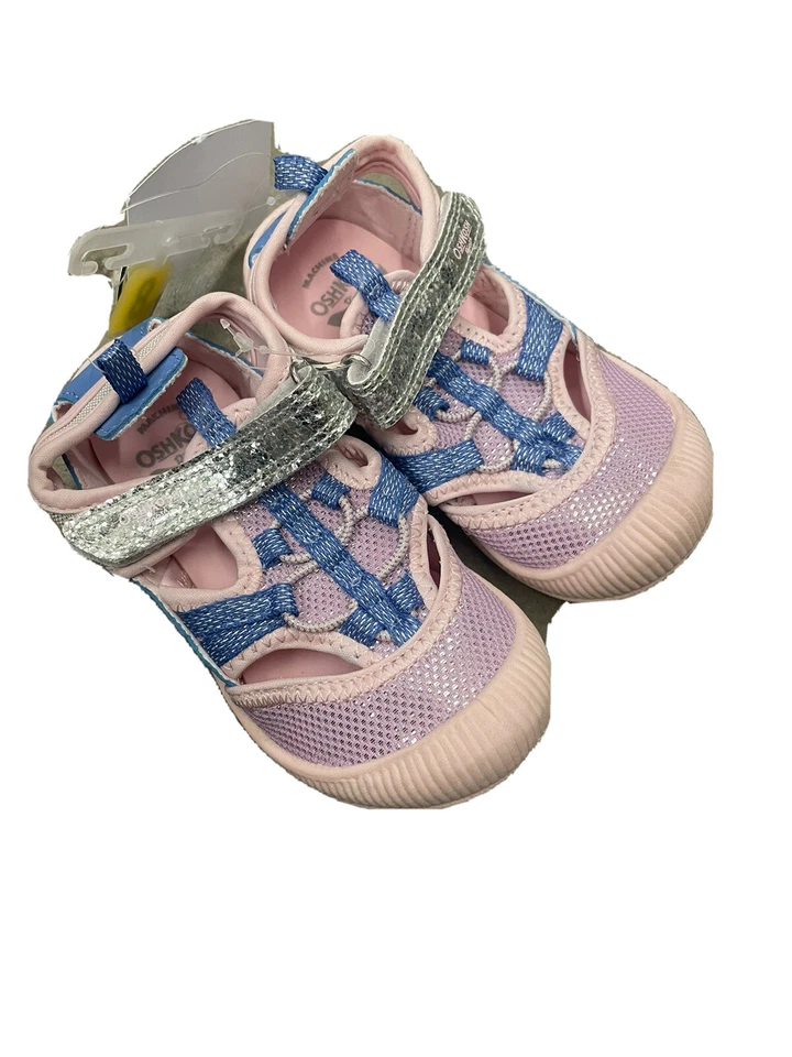 NWT Girls OSHKOSTH B'GOSH Everplay Purple/Blue Shoes Size 8 - Image 1 of 1