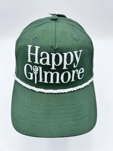 Happy Gilmore Green Golf Hat Snapback White Rope Golf Cap Adam Sandler New NWT - Picture 1 of 10