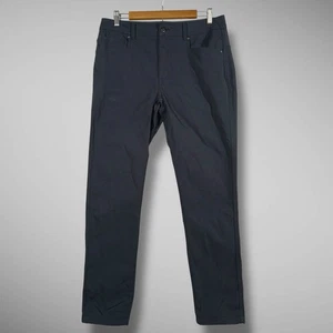 Western Rise Evolution Pants Mens 32x31 Black Slim Fit Hiking Stretch Chino EUC - Picture 1 of 9