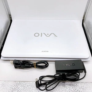 SONY VAIO SVE151L11N Laptop Win8 4GB Intel Pentium B980 Tested Initialized - Picture 1 of 6
