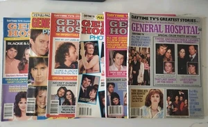 Lot Of 6 1980's General Hospital Magazines - Picture 1 of 7