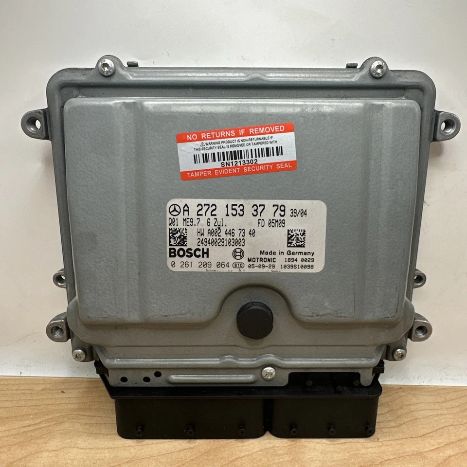 Mercedes-Benz CLK350 2006-2010 ECU ECM Eng. Ordenador A2721533779 OEM Foto 1 de 3