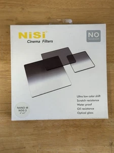 Nisi 4x4 IRND 0.3 (1 Stop) Neutral Density Cinema Filter - New! - Picture 1 of 2