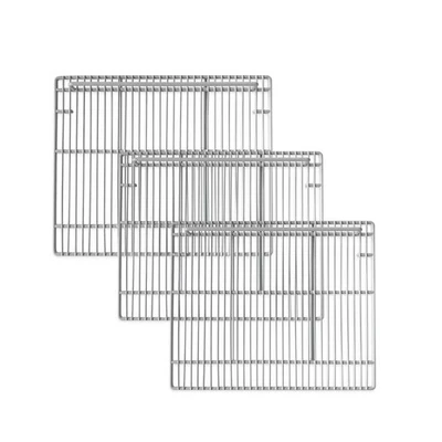 Регулируемые проволочные полки с эпоксидным покрытием (TSSP48-N2-TSSP72-Z) - набор из 3 - Изображение 1 из 4