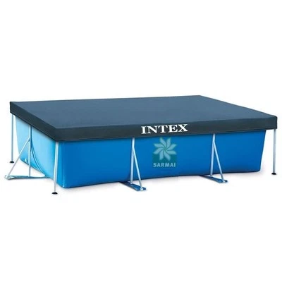 Intex 28038 Abdeckplane Poolabdeckung Schutz Frame Pool 300 x 200 cm rechteckig - Bild 1 von 2