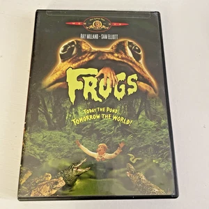 Frogs - Today the Pond... Tomorrow the World DVD MGM '72 Ray Milland/Sam Elliott - Imagen 1 de 4
