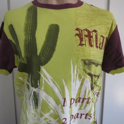 Nat Nast идеальный Маргарита рубашка мужская средний Пуэрто-Вальярта Мексика текила лайм - Изображение 1 из 4