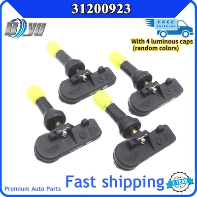  4x TPMS Tire Pressure Monitor Sensor 31200923 For Volvo V70 XC70 XC90 S60 NEW - Imagem 1 de 4