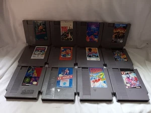NES SPIEL KONVOLUT !! 12 SPIELE!! - Bild 1 von 18