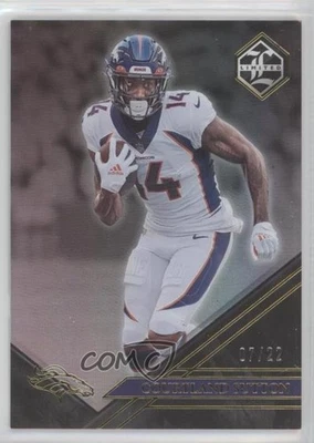 2022 Panini Limited Holographic Spotlight /22 Courtland Sutton #34 - Image 1 of 2