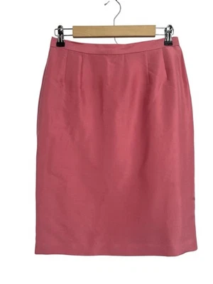 Talbots Pink Pure Silk Pencil Skirt Size 10P - Image 1 of 4