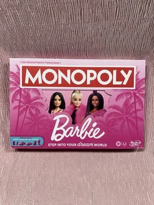 B83/85 Barbie Monopoly - Edizione 2023 NUOVA Sigillata - Completa! Età 8+ - Foto 1 di 2