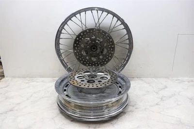 1996-2003 Harley Sportster 1200 Front & Rear Rim Wheel Set W/ Brake Rotors - Image 1 of 4