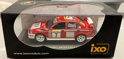 IXO 1:43 Mitsubishi Lancer Evolution 6.5 2001 Monte Carlo Rally Tommi Makinen Foto 1 de 3
