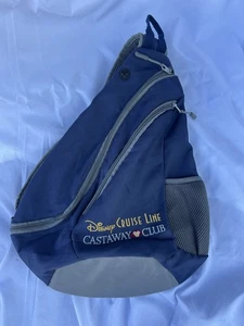 Disney Cruise Line Castaway Club Sling Schultertasche Rucksack bestickt super - Bild 1 von 4