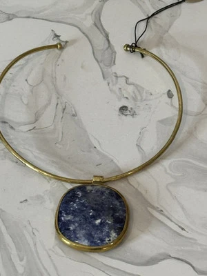 Collar de sodalita Lena Bernard, nuevo con etiquetas  Foto 1 de 4