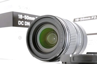 SIGMA 18-50mm F2.8 DC DN Contemporary Lens Sony E Mount-Near Mint-Hood missing- - Image 1 of 4