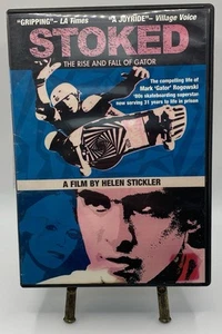 RARE Stoked Rise & Fall of Gator Rogowski Skateboard DVD Documentary-Vision-NR! - Picture 1 of 6