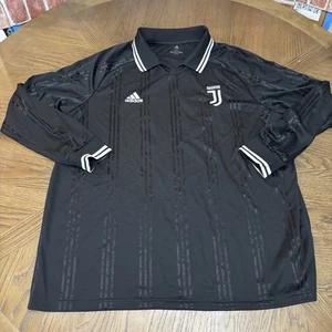 Adidas Juventus Jersey Long Sleeve Black Men’s 2XL #21 Rao Collared - Picture 1 of 10