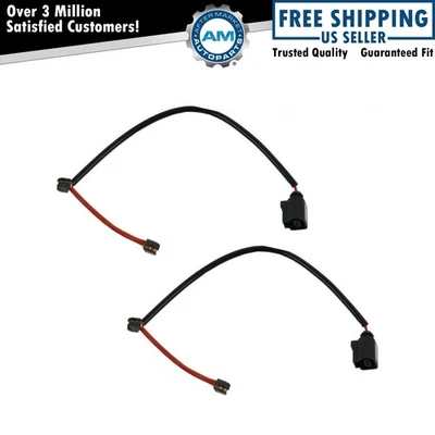 Front Disc Brake Pad Wear Sensor Pair Set for Audi Q7 Porsche Cayenne VW Touareg - Image 1 of 4