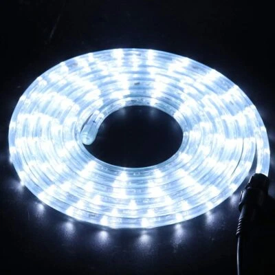 Super Bright Solar Rope Fairy Lights 100 LED Strip Outdoor Garden Landscape Lamp - Image 1 of 4