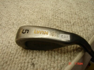 *Lynx Predator G #5 Iron Designed For Graphite Shaft Women's Right Hand    #C21 - Image 1 of 4
