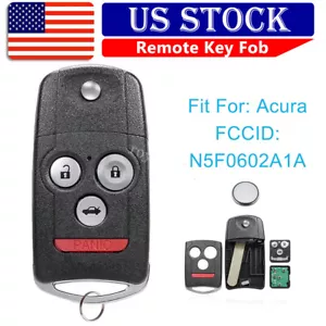 Keyless Entry Remote For 2007 2008 2009 2010 2011 2012 2013 Acura MDX Key Fob - Foto 1 di 10