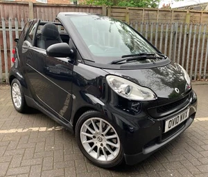 SMART CAR FORTWO CONVERTIBLE 1.0 84 BHP TURBO FULLY AUTOMATIC **POWER STEERING** - Picture 1 of 24