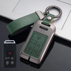 Funda protectora con llave de coche de aleación de zinc de 5 6 botones para Volvo S60 S80 V60 XC60 XC - Imagen 1 de 9