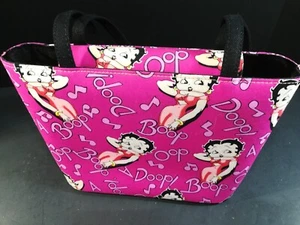 Bolso de mano Betty Boop - aprox. 8"" x 11"" - nuevo stock antiguo - Imagen 1 de 9