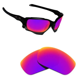 Hawkry Polarized Replacement Lense for-Oakley Jawbone Midnight Sun Mirror - Picture 1 of 3