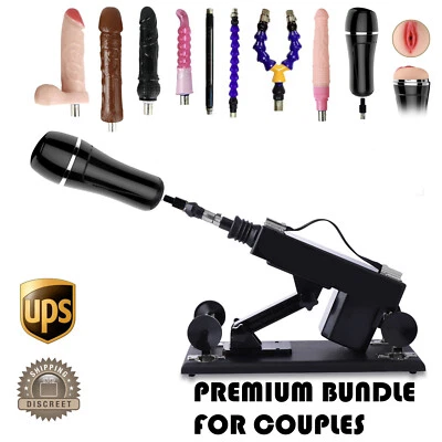 PREMIUM THRUSTING ELECTRIC DILDO FUCKING MACHINE SEX TOY FOR COUPLES/MEN/WOMEN - Image 1 of 4