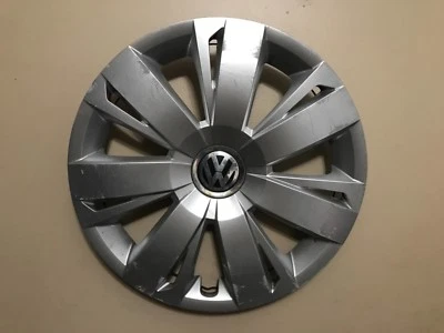 2011-17 VW VOLKSWAGEN JETTA 16" GENUINE OEM HUBCAP WHEEL COVER 5C0.601.147.A - Image 1 of 4