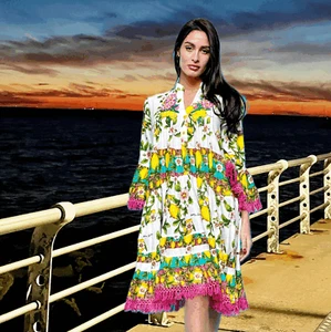 Vestido corto coreano de Antica Sartoria Giacomo Cinque - Imagen 1 de 3