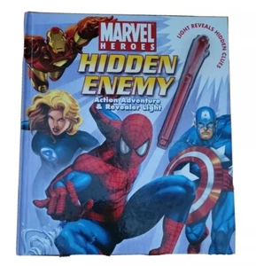 Marvel Heroes Hidden Enemy Storybook and Revealer Light - Bild 1 von 4