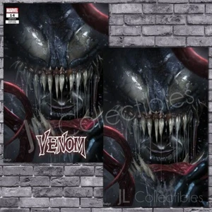 š„ VENOM #14 BOSSLOGIC TRADE + VIRGIN VARIANT SET LE 600 W/ COA SPIDER-MAN NM! - Picture 1 of 3