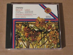 Classical CD  Bruch  Violin Concerto In G    Zukerman    Odyssey - Picture 1 of 2