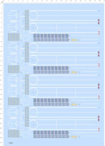 1/700 UK British HMS Ark Royal Navy RN Aircraft carrier Markings Water Decal - Bild 1 von 1