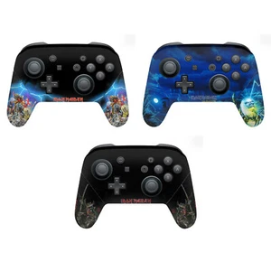OFFICIAL IRON MAIDEN GRAPHIC ART VINYL SKIN FOR NINTENDO SWITCH PRO CONTROLLER - Afbeelding 1 van 8