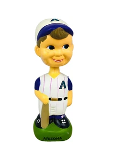 ARIZONA DIAMONDBACKS VINTAGE 1999 TWINS CERAMIC MASCOT NODDER BOBBLEHEAD - Picture 1 of 4