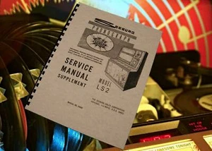 SEEBURG LS2 Suplemento Jukebox Servicio/Manual del Propietario 39pg - Imagen 1 de 1