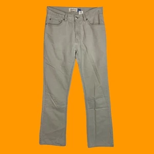 Pantalones de mezclilla Gap 6 regulares corte boot para mujer beige lavado tiro medio elástico 30x31 - Imagen 1 de 12