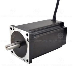 Nema 34 Schrittmotor 12Nm 6A 14 mm Nutenwelle 4 Drähte für CNC-Fräsmaschine - Bild 1 von 7