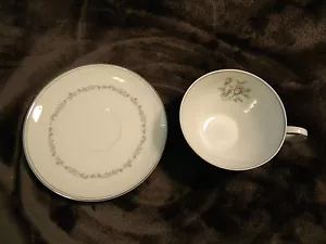 Noritake MAYFAIR 6109 Cup & Saucer-one - Picture 1 of 3