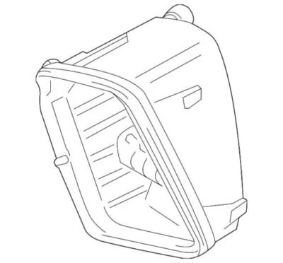 Nuevo conjunto de faros antiniebla del lado del conductor OEM AV1Z-15200-B Ford Focus RS 2016-2018 Foto 1 de 2