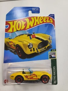 Hot Wheels Shelby Cobra 427 S/C HCX48 Retro Racers gelb - Bild 1 von 2