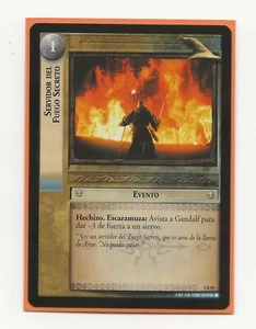 LOTR SERVIDOR DEL FUEGO SECRETO - 1R83 Servant Secret Fire Spanish Fellowship NM - Bild 1 von 1
