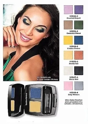 AVON True Color Eyeshadow Duo GOLDEN RIVIERA ~  NIB ~ NEXT DAY SHIPPING - Image 1 of 4